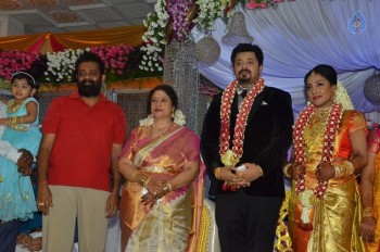 Jayachitra Son Amresh Wedding Reception - 32 of 102