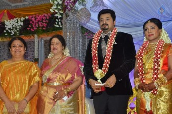 Jayachitra Son Amresh Wedding Reception - 34 of 102