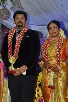 Jayachitra Son Amresh Wedding Reception - 40 of 102