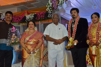 Jayachitra Son Amresh Wedding Reception - 42 of 102