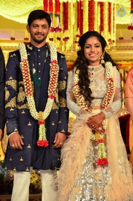 Kalamandir CMD Prasad Chalavadi Daughter Hanisha Wedding Photos - 13 of 81