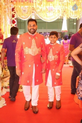 Kalamandir CMD Prasad Chalavadi Daughter Hanisha Wedding Photos - 14 of 81