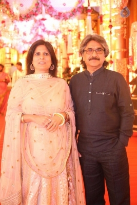 Kalamandir CMD Prasad Chalavadi Daughter Hanisha Wedding Photos - 18 of 81