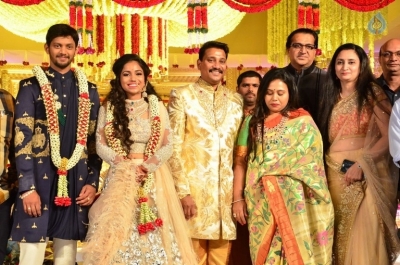 Kalamandir CMD Prasad Chalavadi Daughter Hanisha Wedding Photos - 21 of 81