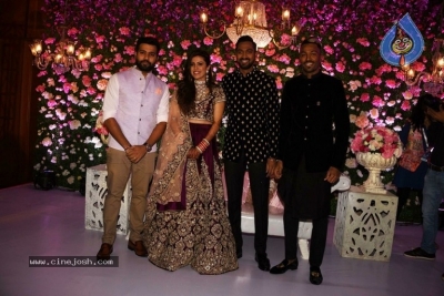 Hardik Pandya Brother Krunal Pandya Reception Cermony - 14 of 15