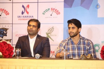Naga Chaitanya at Sri Harsha Foundation Event - 11 of 42