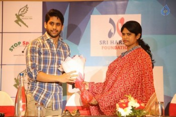 Naga Chaitanya at Sri Harsha Foundation Event - 17 of 42