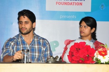 Naga Chaitanya at Sri Harsha Foundation Event - 22 of 42