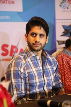 Naga Chaitanya at Sri Harsha Foundation Event - 23 of 42