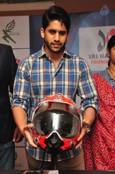 Naga Chaitanya at Sri Harsha Foundation Event - 28 of 42