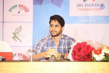 Naga Chaitanya at Sri Harsha Foundation Event - 30 of 42