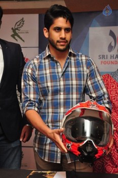 Naga Chaitanya at Sri Harsha Foundation Event - 35 of 42