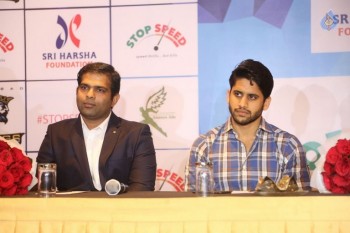 Naga Chaitanya at Sri Harsha Foundation Event - 38 of 42