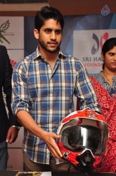 Naga Chaitanya at Sri Harsha Foundation Event - 41 of 42