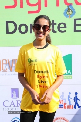 Niharika Flags Off Sight A Thon Blindfold 2k Walk - 4 of 40