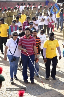 Niharika Flags Off Sight A Thon Blindfold 2k Walk - 29 of 40