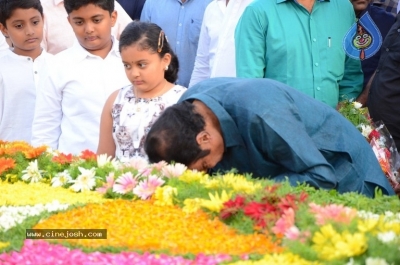 NTR Family Members Pay Tribute at NTR Ghat - 28 of 100