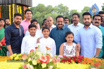 NTR Family Members Pay Tribute at NTR Ghat - 69 of 100