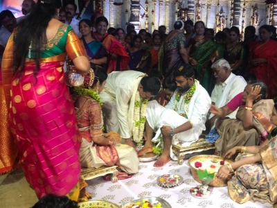 Paritala Sriram - Gnanika Wedding Photos - 28 of 30