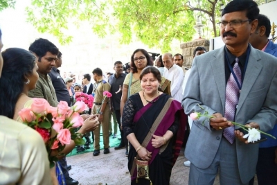 Pawan Kalyan And Adam Burakowski Visits St Marys Church - 26 of 30