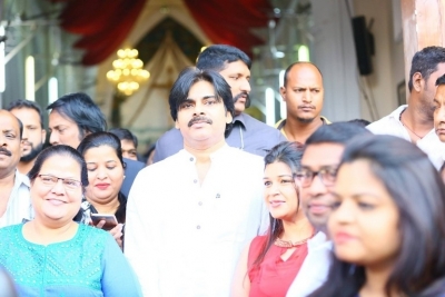 Pawan Kalyan And Adam Burakowski Visits St Marys Church - 28 of 30