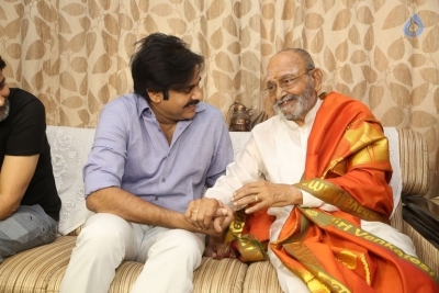 Pawan Kalyan and Trivikram Meets K Vishwanath - 66 of 77