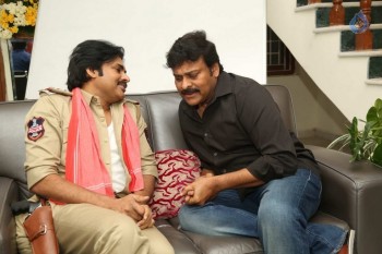 Pawan Kalyan meets Chiranjeevi - 10 of 74