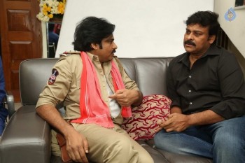 Pawan Kalyan meets Chiranjeevi - 16 of 74