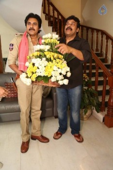 Pawan Kalyan meets Chiranjeevi - 40 of 74