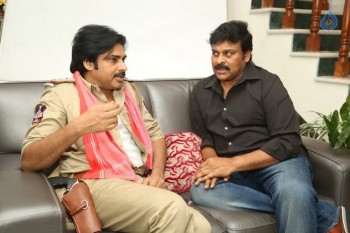 Pawan Kalyan meets Chiranjeevi - 61 of 74