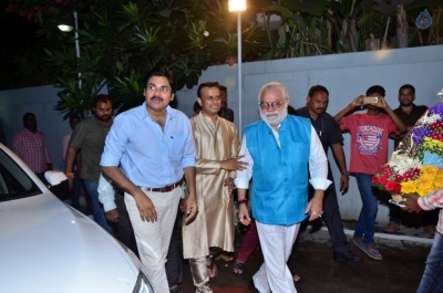 Pawan Kalyan Visits Andhra Prabha Ganapathi Pooja Photos - 23 of 41