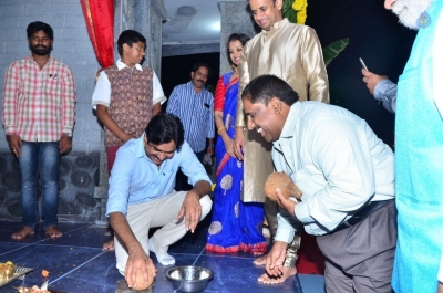 Pawan Kalyan Visits Andhra Prabha Ganapathi Pooja Photos - 35 of 41