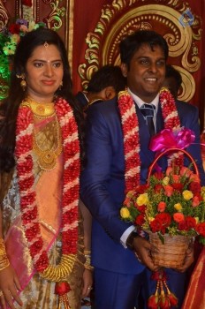 Producer Vinoth Kumar and Sindhu Wedding Reception - 23 of 42