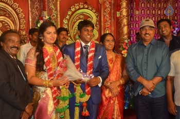 Producer Vinoth Kumar and Sindhu Wedding Reception - 25 of 42