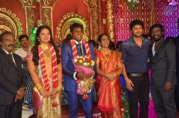 Producer Vinoth Kumar and Sindhu Wedding Reception - 27 of 42