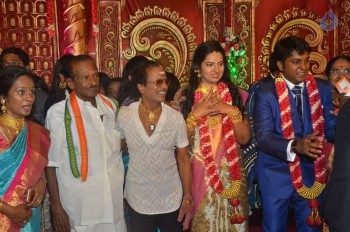 Producer Vinoth Kumar and Sindhu Wedding Reception - 32 of 42