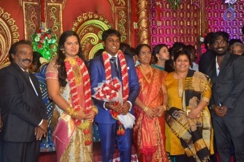 Producer Vinoth Kumar and Sindhu Wedding Reception - 39 of 42