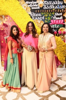 Radhika Sarathkumar Daughter Rayane Sangeet Photos - 4 of 24