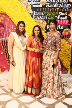 Radhika Sarathkumar Daughter Rayane Sangeet Photos - 6 of 24