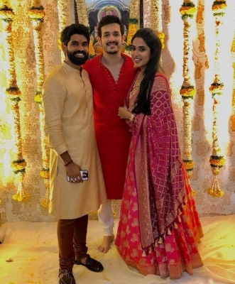 Rajamouli Son Kartikeya - Pooja Engagement Photos - 2 of 2
