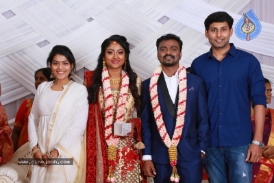Rajkumar Periasamy And Jaswini Wedding Reception Photos - 6 of 14