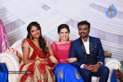 Rajkumar Periasamy And Jaswini Wedding Reception Photos - 9 of 14