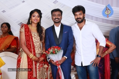 Rajkumar Periasamy And Jaswini Wedding Reception Photos - 12 of 14
