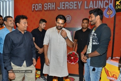Sai Dharam Tej Launches Sunrisers Hyderabad T Shirt  - 4 of 34