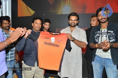 Sai Dharam Tej Launches Sunrisers Hyderabad T Shirt  - 24 of 34