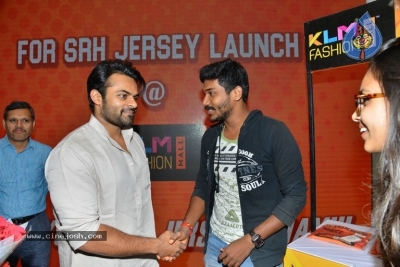 Sai Dharam Tej Launches Sunrisers Hyderabad T Shirt  - 25 of 34