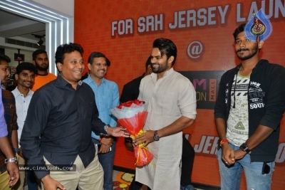 Sai Dharam Tej Launches Sunrisers Hyderabad T Shirt  - 33 of 34