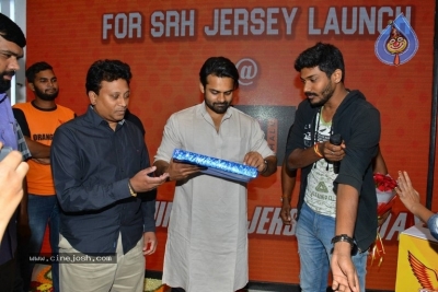 Sai Dharam Tej Launches Sunrisers Hyderabad T Shirt  - 34 of 34