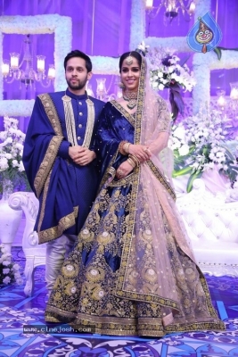 Saina Nehwal and Parupalli Kashyap Wedding Reception - 26 of 126