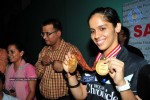 Saina Nehwal Press Meet at Gopichand Academy - 50 of 50